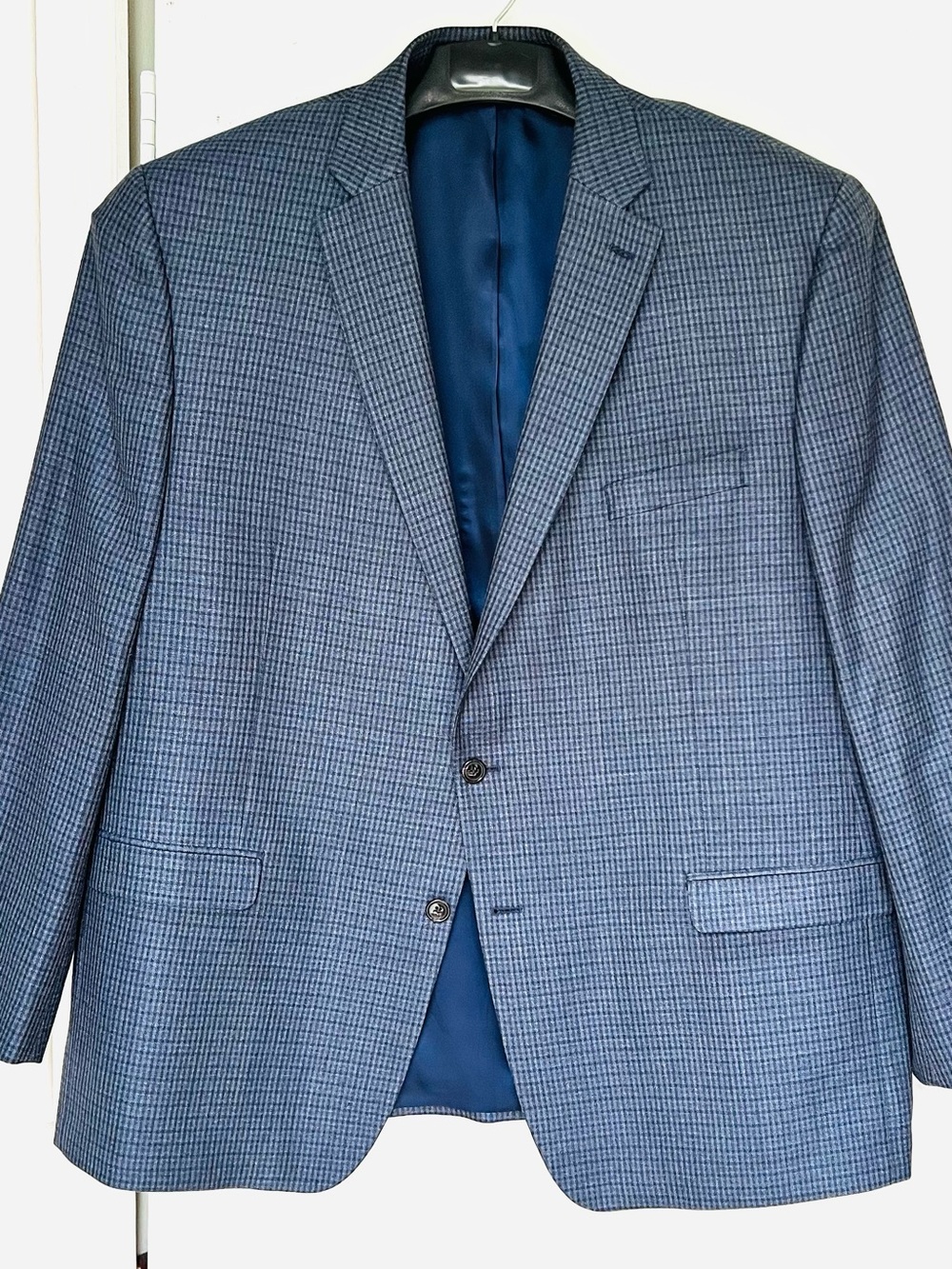 Ralph Lauren Blue Checked Sport Coat